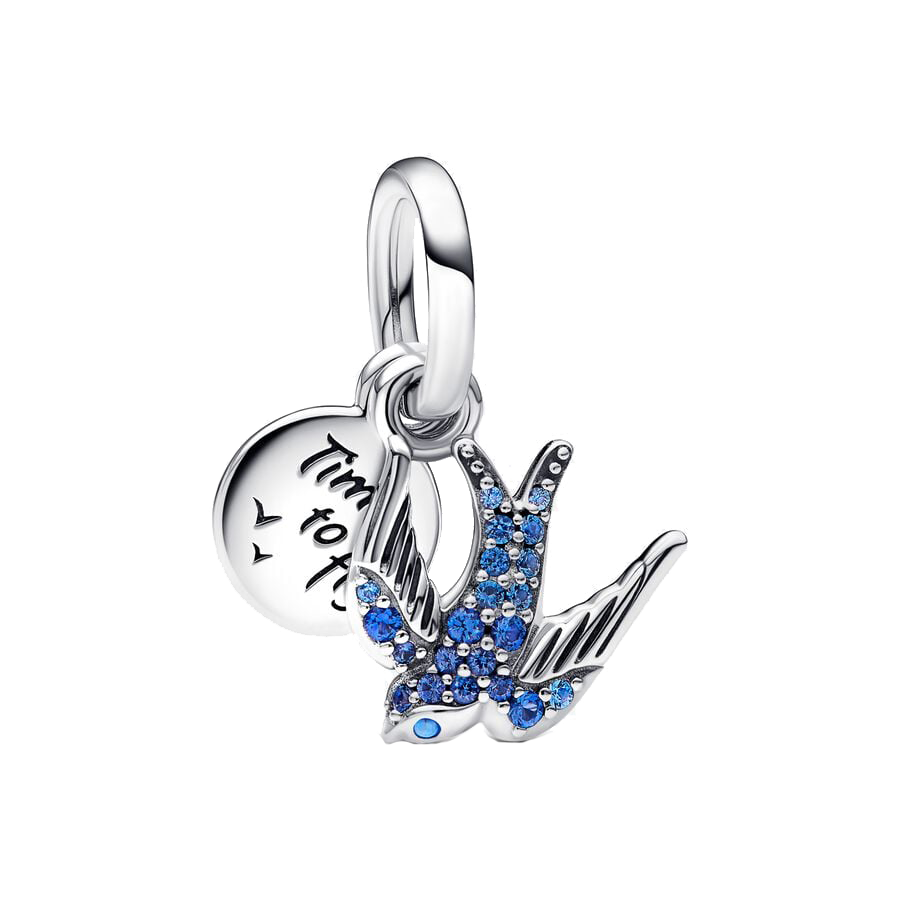100% 925 Sterling Silver Firefly Charms Evil Eye Hot Air Balloon Blue Charms Fit Pandora Original Bracelet DIY Jewelry Making