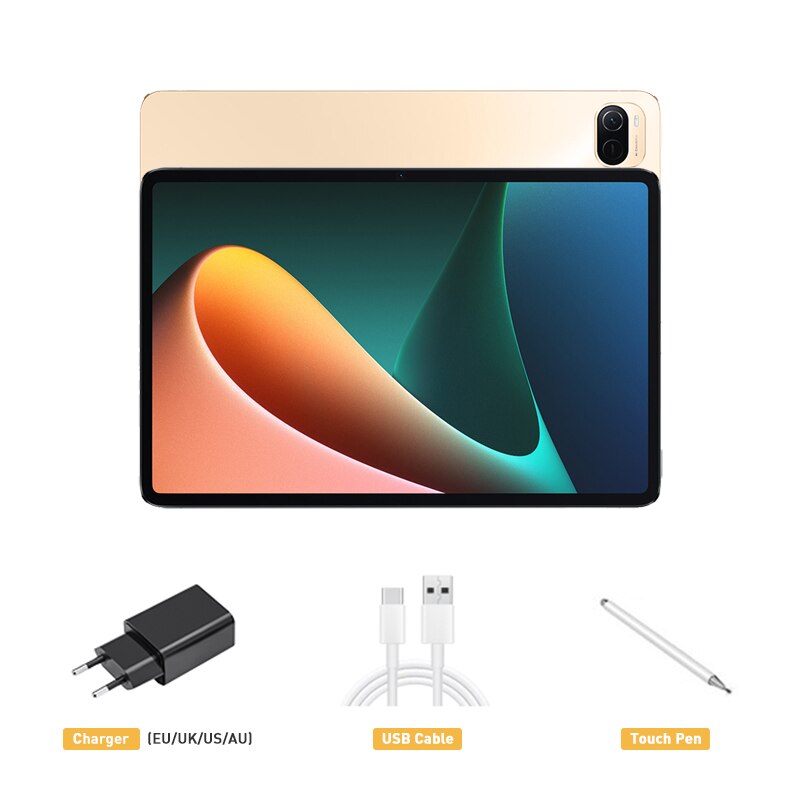 New Original Pad 5 Pro Tablet 128GB/512GB ROM Global Version Tablette Android 11.0 Snapdragon 845 Google Play SIM 5G WIFI Type-c