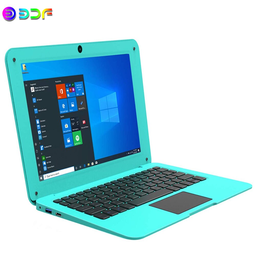 10.1 inch Netbook computer Portable Android12 Support TF Card With A133 Quad Core Processor/ 2GB+64GB/ Wi-Fi/ BT/ HD EU Plug